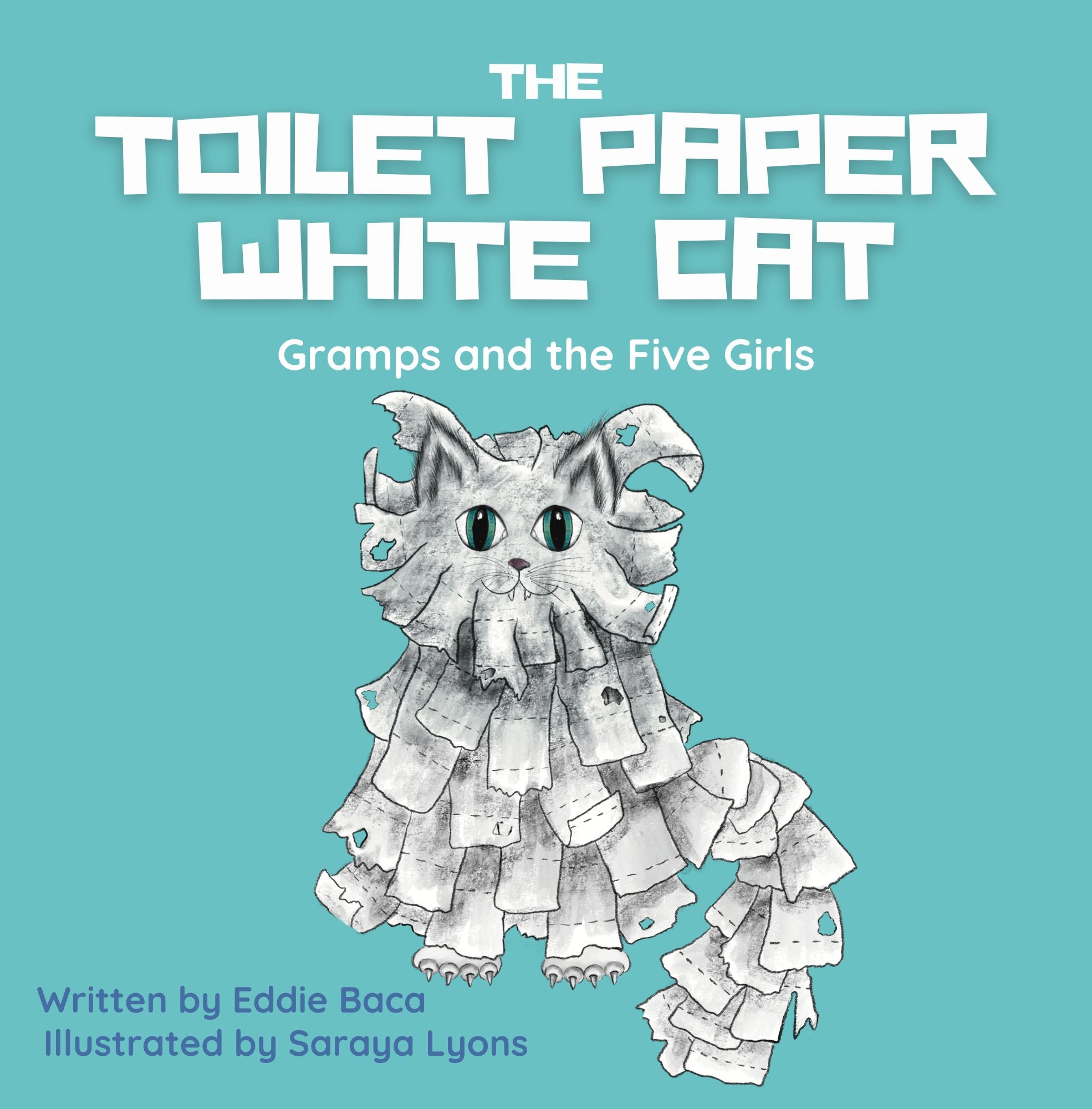Toilet Paper White Cat, Hardcover